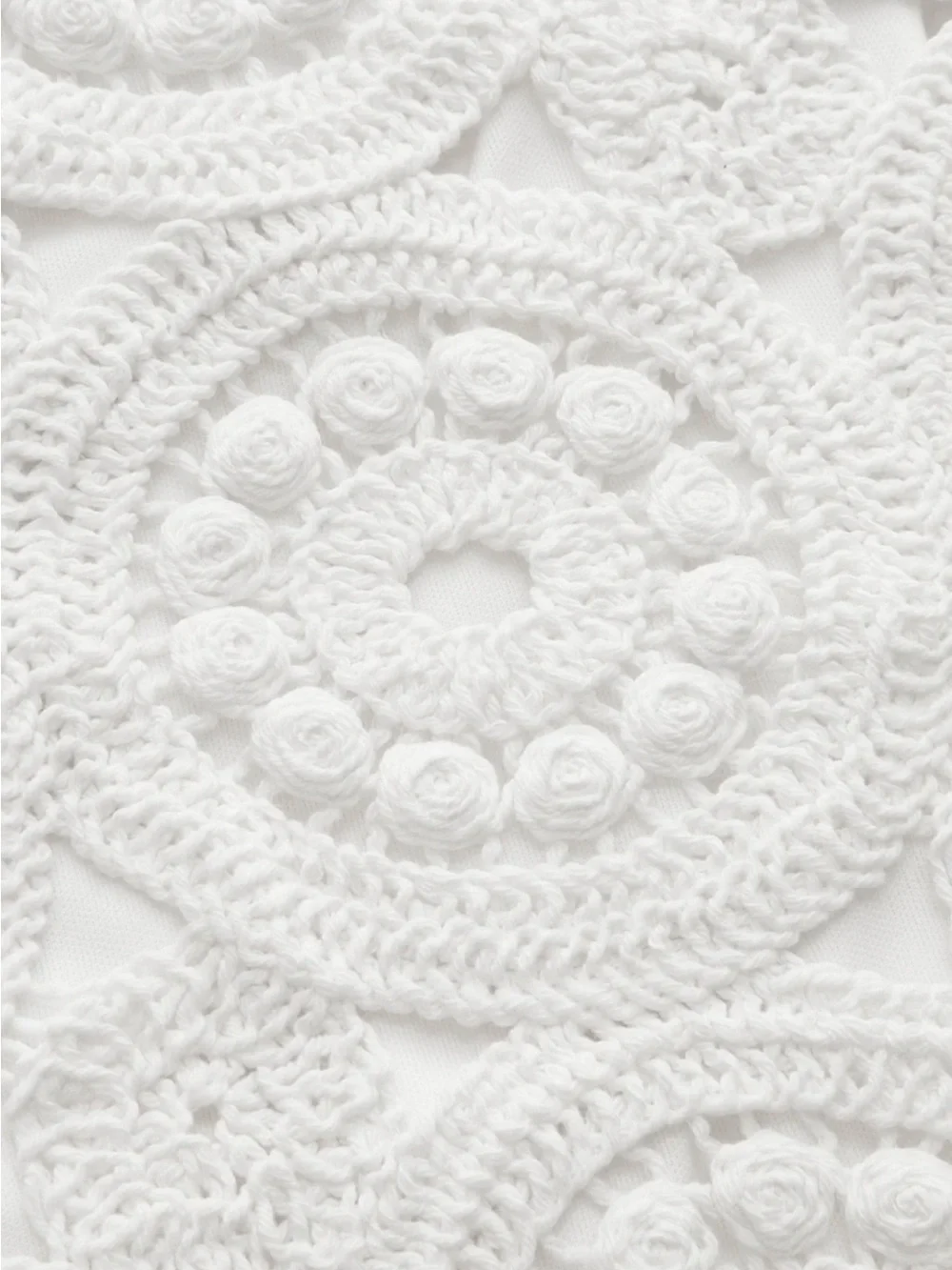 Commense Crochet Lace Short sleeve Top & Shorts Set Size Small NWT